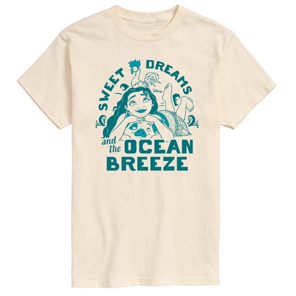 Moana - Sweet Dreams Ocean Breeze - Men's Short Sleeve Graphic T-Shirt