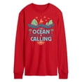 thumbnail image 1 of Moana - The Ocean Is Calling - Men's Long Sleeve T-Shirt, 1 of 4