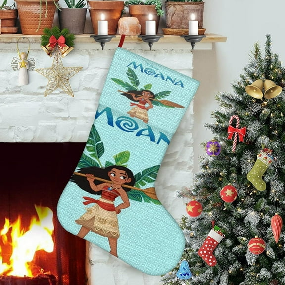 Moana Themed Christmas Socks