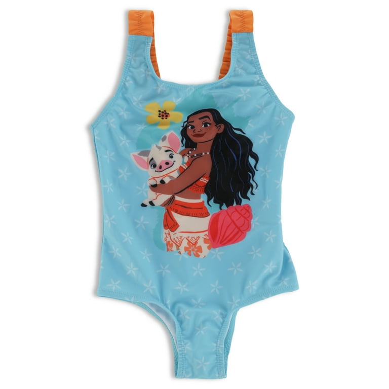 Girls moana top bathing suit