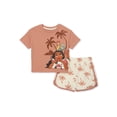 thumbnail image 1 of Moana Toddler Girls T-Shirt and Shorts Set, 2-Piece, Sizes 12M-5T, 1 of 12