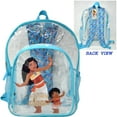 thumbnail image 1 of Disney Moana 2 Transparent 16" Clear Backpack, 1 of 4