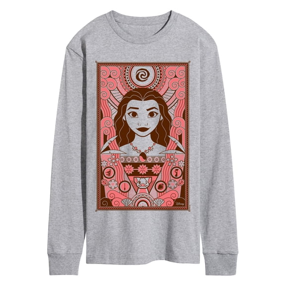 Moana - Tribal Moana - Men's Long Sleeve Graphic T-Shirt