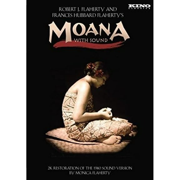 Moana (With Sound) (DVD), Kino Classics, Documentary