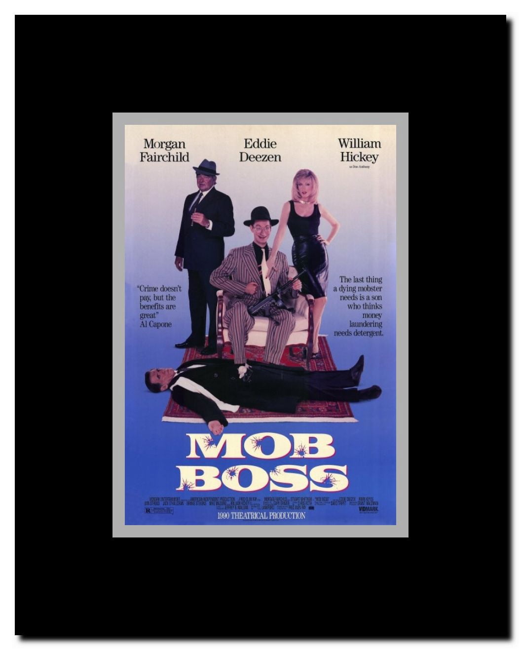 Mob Boss Framed Movie Poster