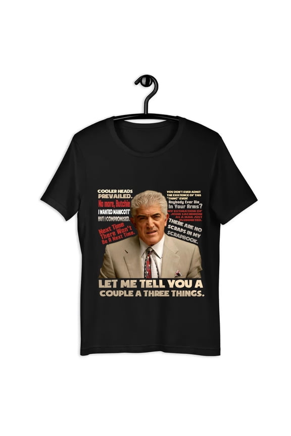 Mob Boss Quote Shirt – Retro Gangster Parody Graphic Tee -TH54420