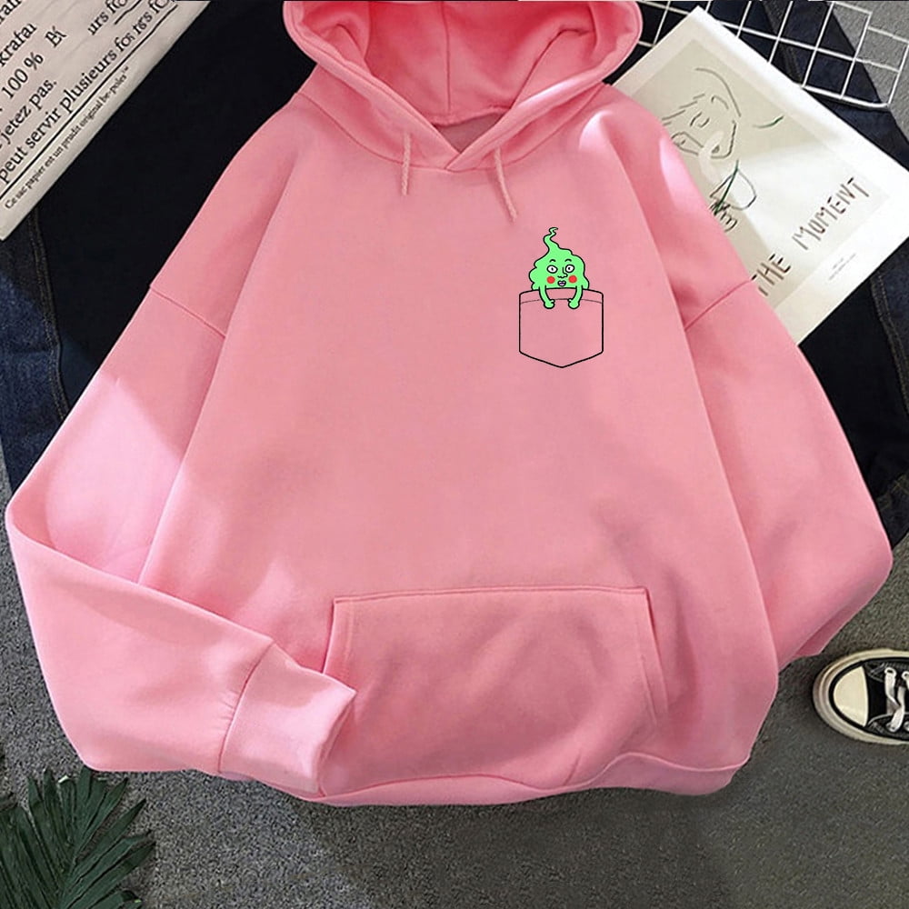 Mob psycho 100 pink hoodie sale
