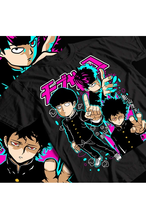 Mob Psycho 100 Manga Strip Anime Manga Gift Unisex shirt T-Shirt All Size | eBay