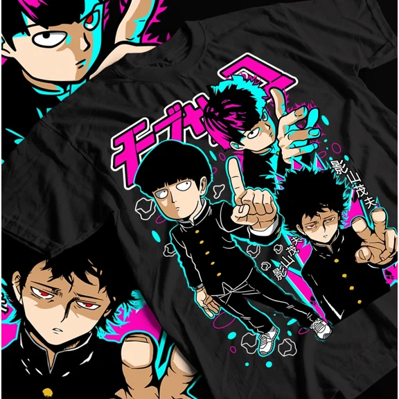 Mob Psycho 100 Manga Strip Anime Manga Gift Unisex shirt T-Shirt All Size | eBay