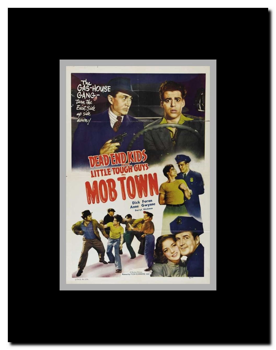 Mob Town Framed Movie Poster