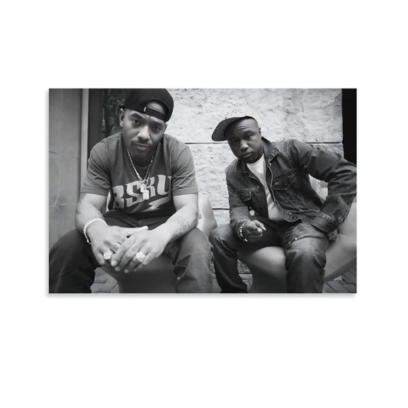 Mobb Deep Performer Art Poster Canvas Wall Art Prints Poster Gifts Photo Picture Painting Posters Room Decor Home Decorative 08x12inch(20x30cm)