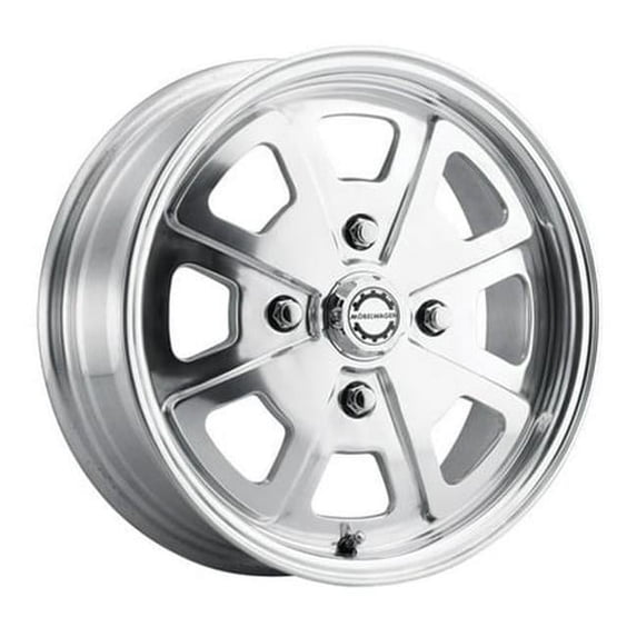 Mobelwagen MW-730P Schnell 15x5.5in / 4x130 BP / 35mm Offset / 79.1mm Bore - Polished Wheel