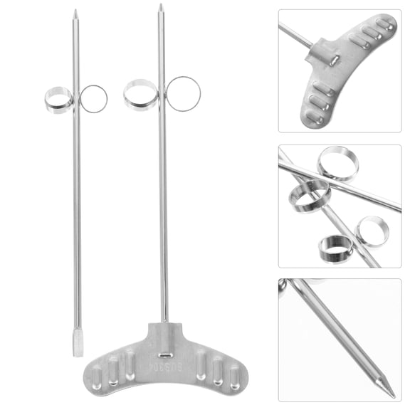 Mobestech 1 Set of Hand-operated Spiral Slicers Cucumber Spiral Shredder Stainless Steel Time-saving Kitchen Tool