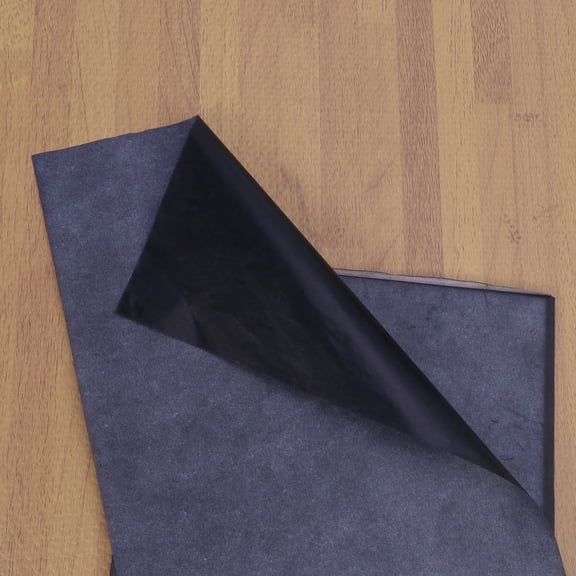 Mobestech 100Pcs Graphite Carbon Paper Black for Easy Design Transfer on Wood Ceramic Canvas