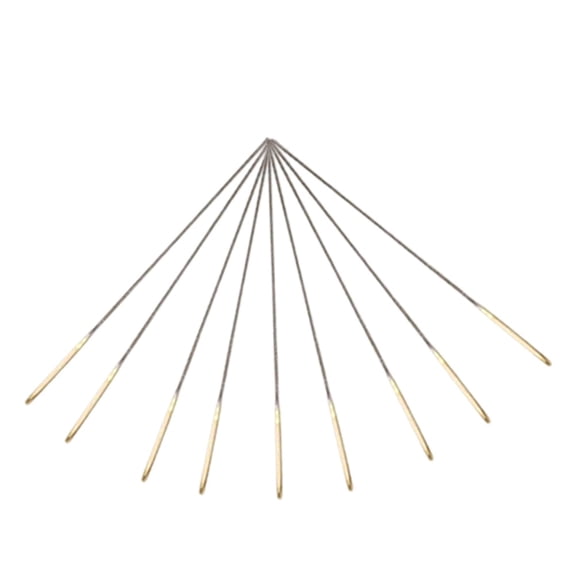 Mobestech 100Pcs Medium Size Sewing Needles Multi Color Blunt Tip for Upholstery Canvas and Quilting