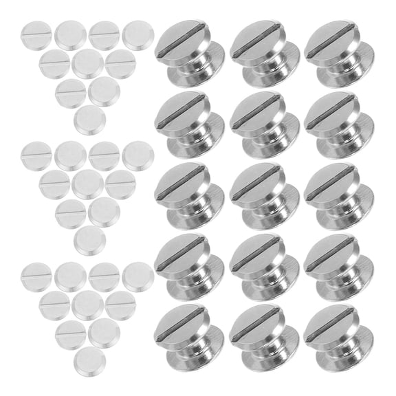 Mobestech 100-Piece Binding Screw Kit with Fasteners for Ledgers, Files, and Document Binding