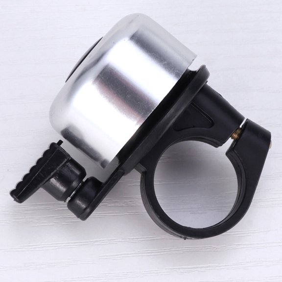 Mobestech 10Pcs Aluminum Alloy Bike Bell Thumb Press Rotating Cycle Bell for Mountain and Road Bikes