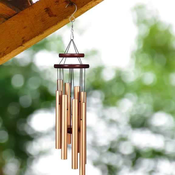 Mobestech 12Pcs Stainless Steel Rotating Hooks with S Shape Design for Wind Chimes and Plants