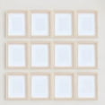 thumbnail image 1 of Mobestech 12pcs Miniature Frame with Wood Color for Art Decoration for Hobbyists, 1 of 7