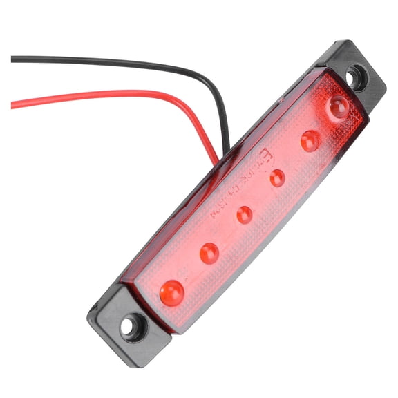 Mobestech 1Pack Red Trailer Taillight ABS Turn Signal for Truck Lighting Accessories All Weather