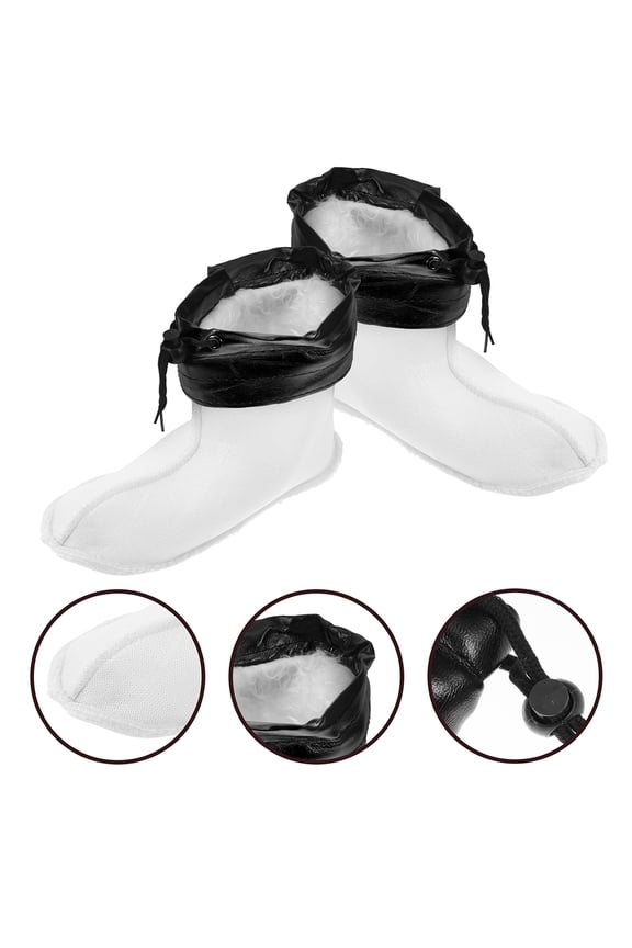 1 Pair Soft Plush Boot Insert Liner, Removable and Breathable Footwear Insole for Cold Weather Comfort