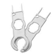 Mobestech Solar Connector Spanner Wrench for Panel Installation Zinc Alloy Silver