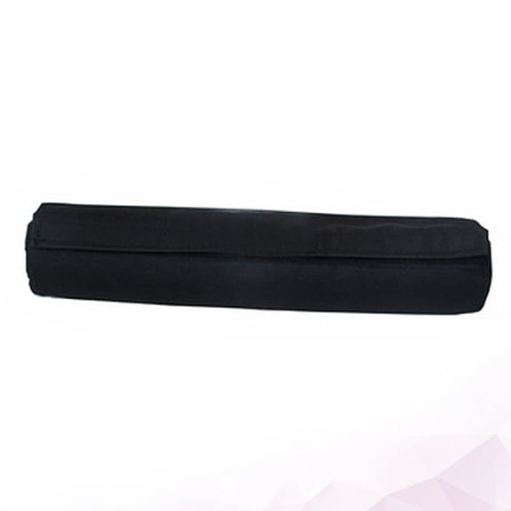 Mobestech 1Pc Barbell Neck Pad Black Rubber Padding for Squat and Exercise Support
