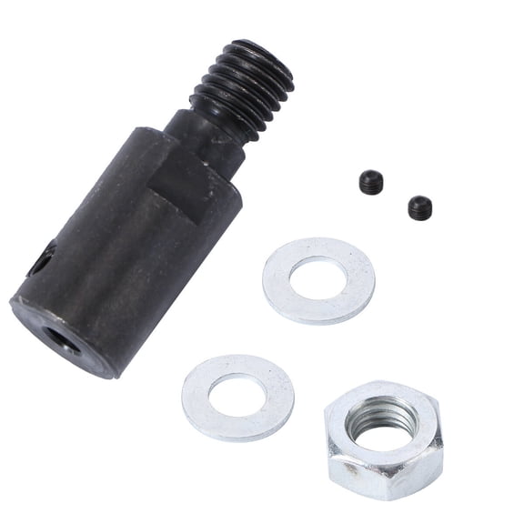Mobestech 1Pc Chuck Adapter with Flexible Coupling Shaft for Grinding Use on M10 Motor Shaft