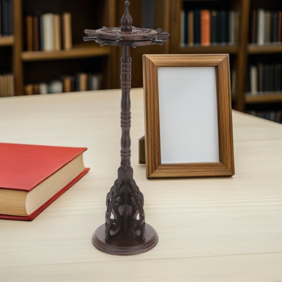 Mobestech 1Pc Pen Rest Black Wood for Chinese Brush Pens in Home and Office