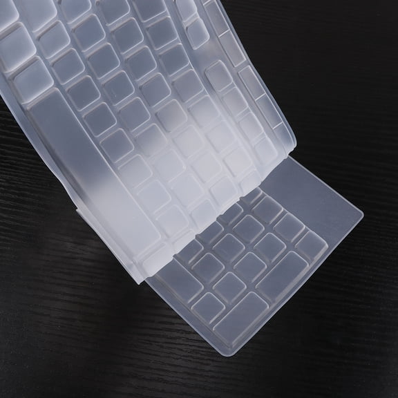 Mobestech 1Pc Transparent Keyboard Cover Protective Film for Laptop Keyboard Against Water Spills and Dirt
