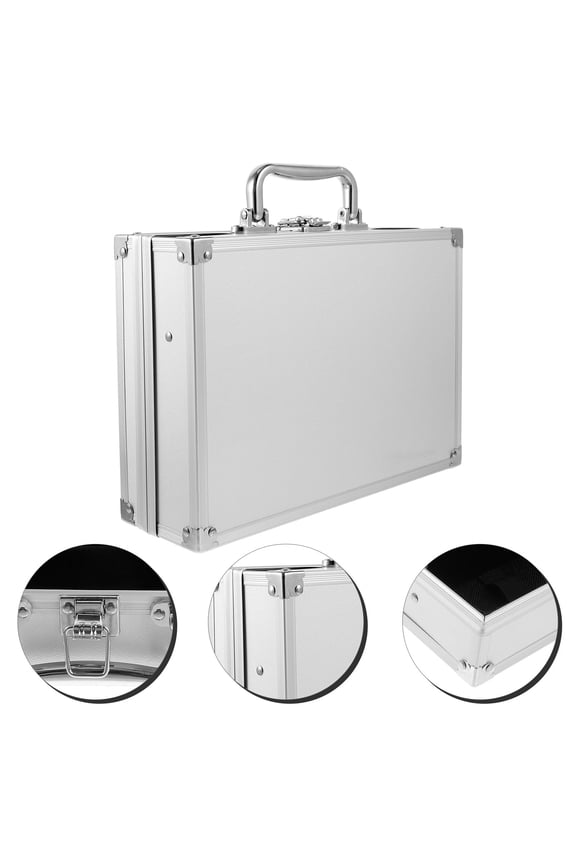 Stylish Aluminum Briefcase for Portable and Secure Tool Storage