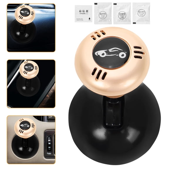 Mobestech 1Set Stylish Golden Car Engine Start Button Joystick with Quick Push to Start Feature