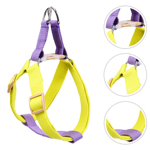 Mobestech 1Set Dog Harness Puppy Adjustable Soft and Comfortable for Walking and Outdoor Activities