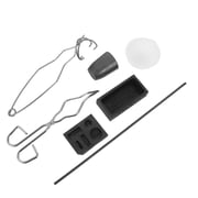 Mobestech 1Set Graphite Silver Smelting Kit with High Temperature Efficiency for Jewelry Casting