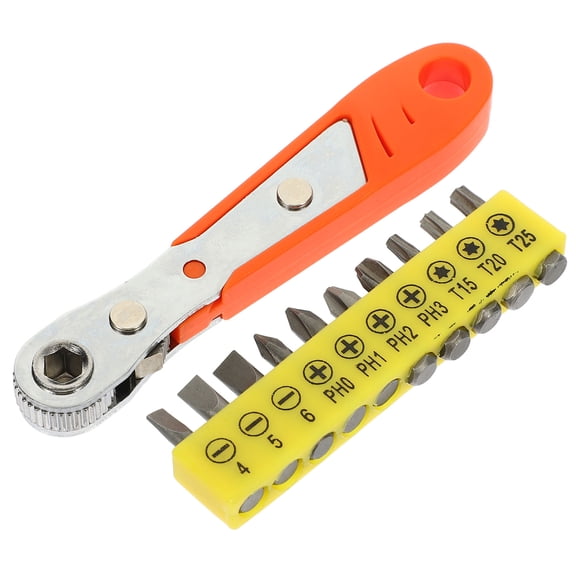 Mobestech 1Set Small Ratchet Hand Tool with 36 Tooth Bi Directional Head for Precise Brake Adjustments