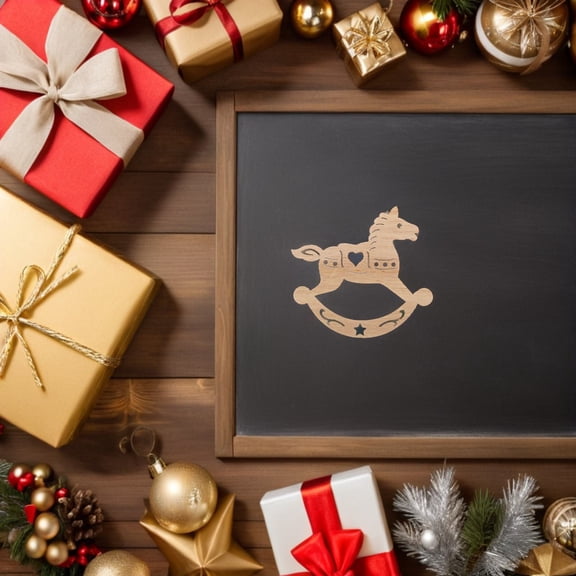 Mobestech 1Set Wood Slices for Crafts Unfinished Wood Ornaments Rustic Style Wish Card for Christmas Party