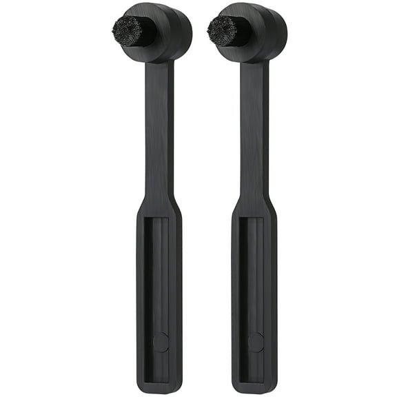 Mobestech Vinyl Record Cleaner, Black, Strong Plastic, Gentle Nylon, Compact and Versatile