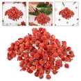 thumbnail image 1 of Mobestech Frosted Berry Orange Christmas Flower Decor for Home and Hair Accessories 200Pcs, 1 of 5