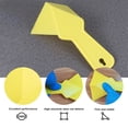 thumbnail image 1 of Mobestech Comfortable Grip Yellow ABS Drywall Corner Tool for Home - Efficient Cleaning 20Pcs, 1 of 8
