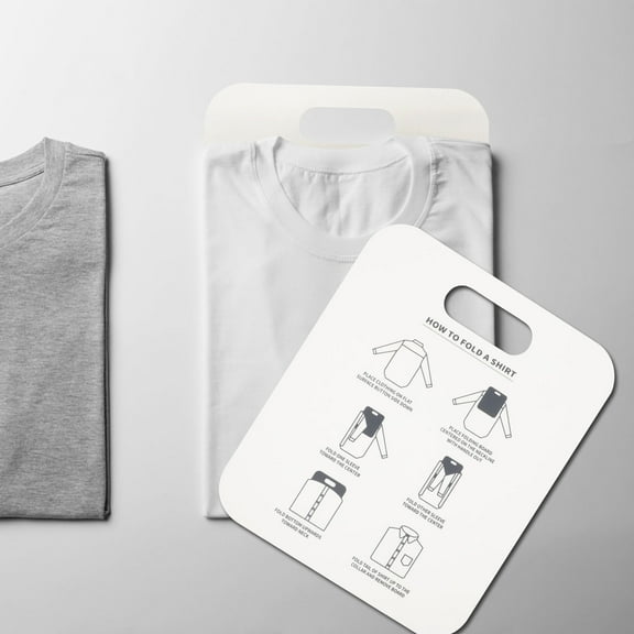 Mobestech Anti-Wrinkle PP Clothes Folder, Neat and Tidy Storage Solution 2Pcs