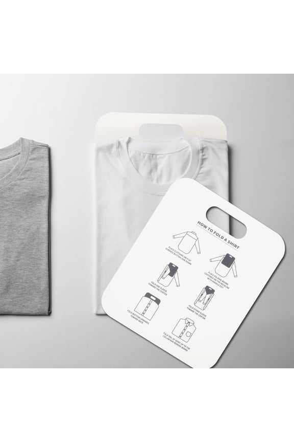 Multi-Color PP Clothes Folding Tool, Compact and Space-Saving for Packing 2Pcs