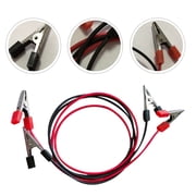 Mobestech Dual Ended Alligator Clip Test Wire PVC Copper High Conductivity 2Pcs