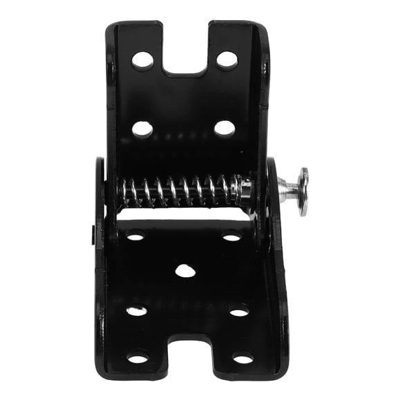 Mobestech 2Pcs Space Saving Black Folding Table Hinges with Self Locking Feature for Home Use