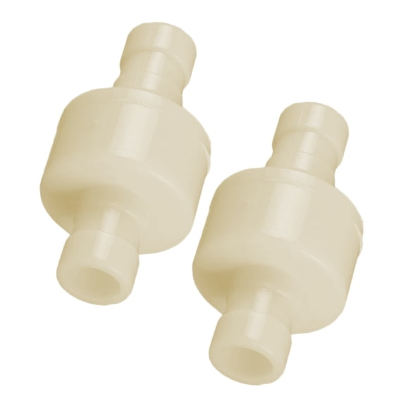 Mobestech 2Pcs Universal Water Hose Check Valve Push to Connect Leak Proof One Way Valve Accessory