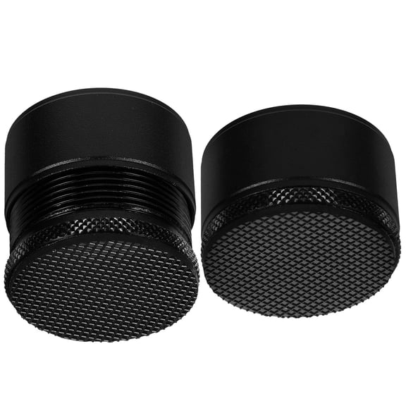 Mobestech 2-Pack Metal Furniture Risers for Bed and Office, Foot Raiser Blocks to Protect Floors and Elevate Furniture
