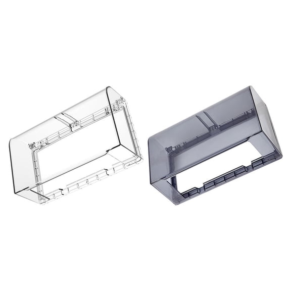 Mobestech 2pcs Waterproof Plug Box Environmentally Friendly PS for Safety