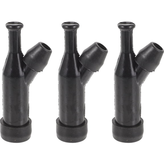 Mobestech 3Pcs Insulated Spark Plug Cap for Gas Engines Suitable for Generator Tractor Pump
