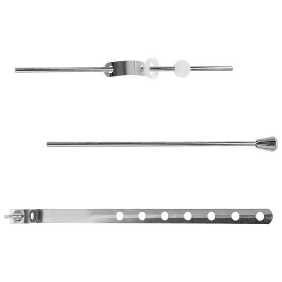 Mobestech 3-Piece Bathroom Sink Drain Pull Rod Replacement Kit with Metal Lifting Rod for Easy Repair and Installation