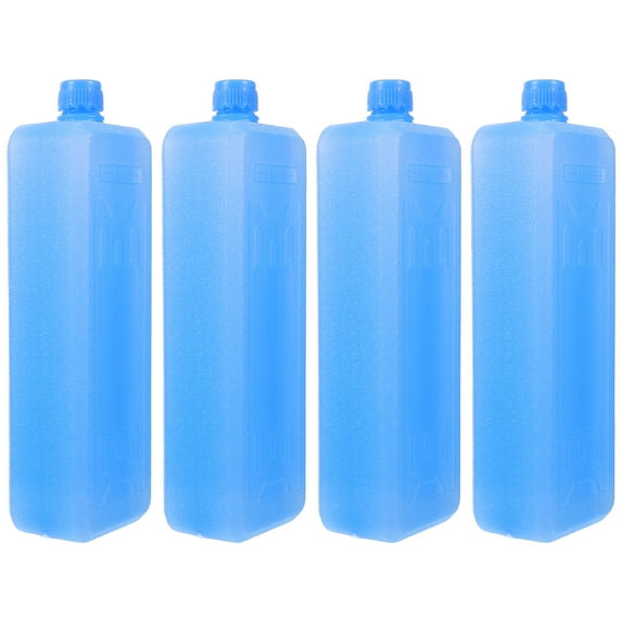 Mobestech 4Pcs Multi Functional Cooler Ice Boxes Reusable Freezer Cooling Cases