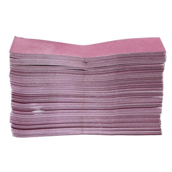 Mobestech 500pcs Silverware Napkin Wrap in Rosy Paper for Dining Settings and Holidays